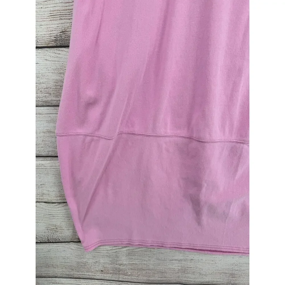 Free People FP Beach Open Back Cover Up Dress Womens Large Pink Tank - Picture 3 of 10